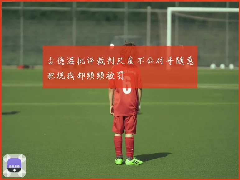 古德温批评裁判尺度不公对手随意犯规我却频频被罚