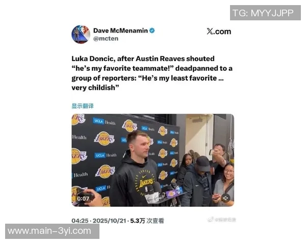 里夫斯称赞东契奇为联盟顶尖球员他的表现令所有人都不感到意外